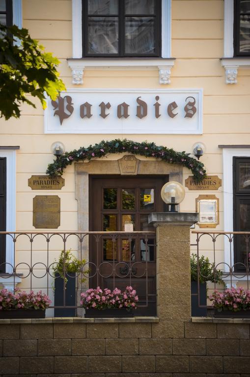 Hotel Paradies Teplice Luaran gambar